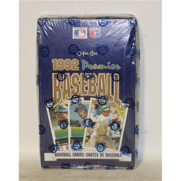 OPEECHEE 1992 PREMIER BASEBALL CARDS