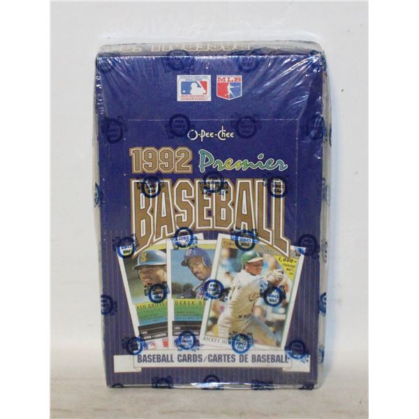 OPEECHEE 1992 PREMIER BASEBALL CARDS