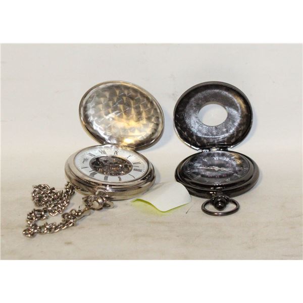 2X POCKET WATCHES