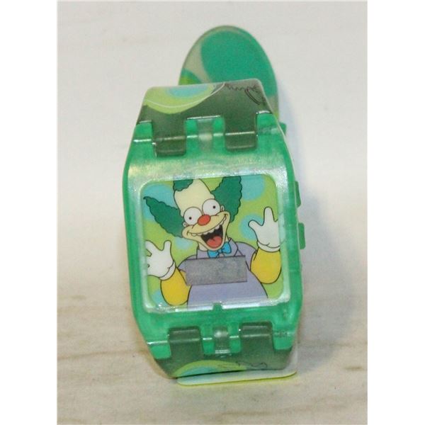 90'S KRUSTY THE CLOWN WATCH