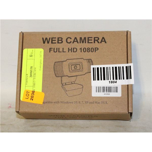 NEW 1080 P WEBCAM