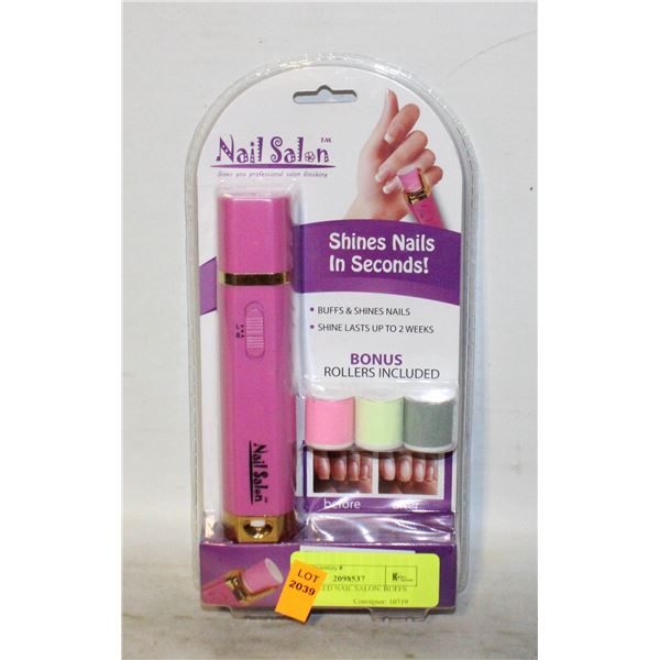 NEW SEALED NAIL SALON, BUFFS AND