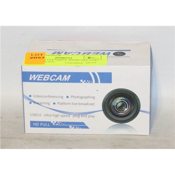 NEW USB FLEXIBLE WEBCAM AND MICROPHONE