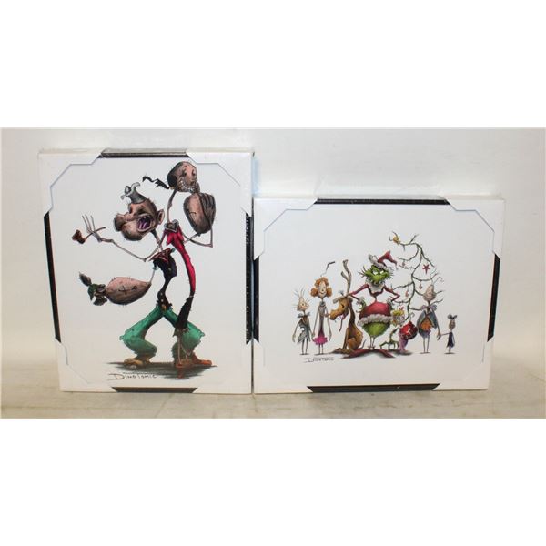 TWO NEW CREEPYFIED PRINTS BY DINO TOMIC: POPEYE
