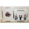 Image 1 : TWO NEW FRAMED PRINTS BY AGNES CECILE "MOUTH"