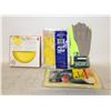 Image 1 : GLOVES, CLOTHS, STRAINER NEW