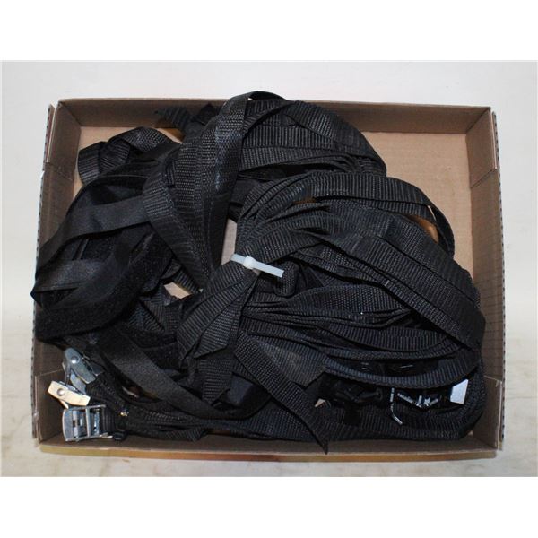 CAMBUCKLE STRAPS, VELCO STRAPS