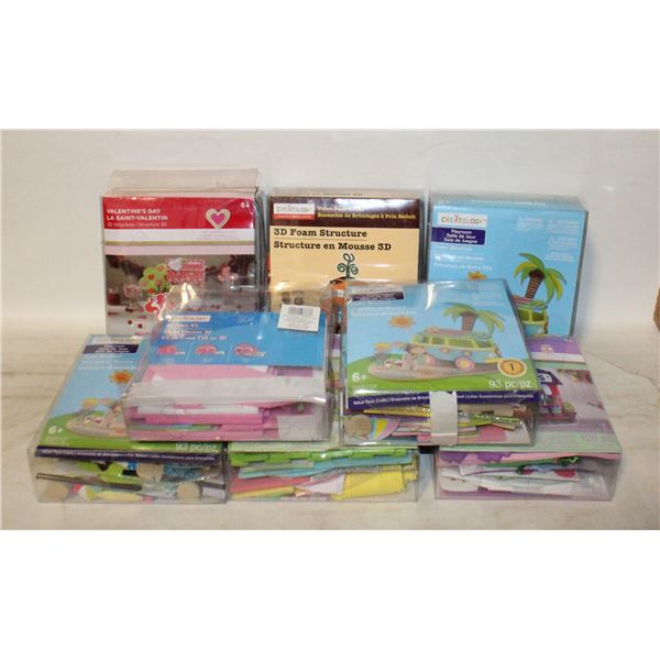 8 NEW CREATOLOGY KIDS CRAFT KITS. EASTER,
