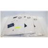 Image 1 : #3192- 3 NEW MEN’S SHIRTS WHITE COLOR SIZE XL