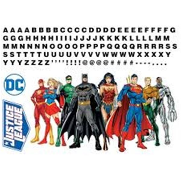 NEW DC 131 WALL DECALS