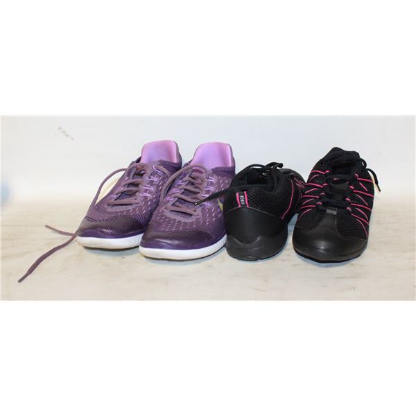 2 PAIRS WOMENS SHOES SIZE 8 NEW