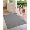 Image 1 : NEW COLOR G GREY DOORMAT 50 X 90"