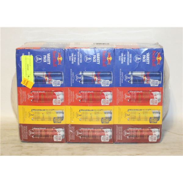 24 VARIETY PACK OF RED BULL