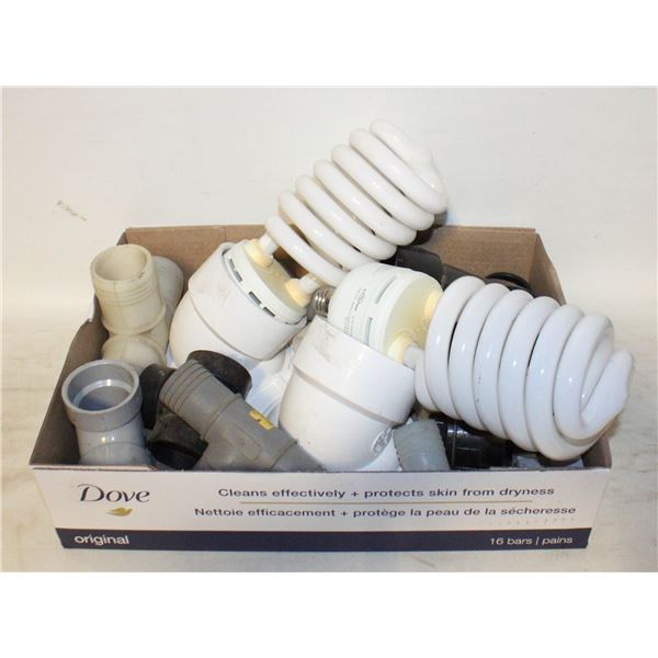 2-6600 LUMEN 5000 K C.F.L. 120V BULBS