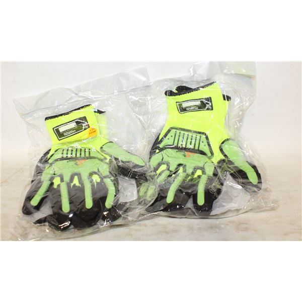 NEW IMPACT RESISTANCE GLOVES 2 SIZE 2XL