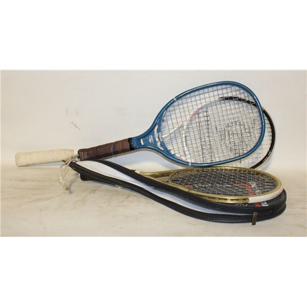 LOT OF SQUASH RACKETS