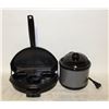 Image 1 : LOT OF NON STICK OMELETTE PAN WITH