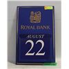 Image 1 : ROYAL BANK OF CANADA VINTAGE METAL CALENDAR