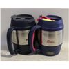 Image 1 : 2 THERMOS STYLE BUBBA MUGS + BUILT IN