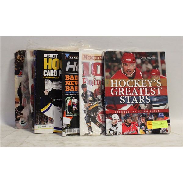HOCKEY MAGAZINES ASSORTED + POSTER