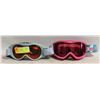 Image 1 : 2 YOUTH SKI GOGGLES
