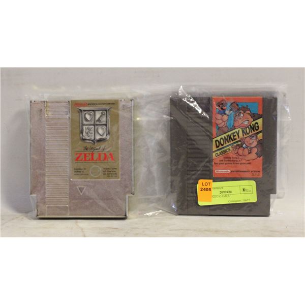 2 NINTENDO GAMES