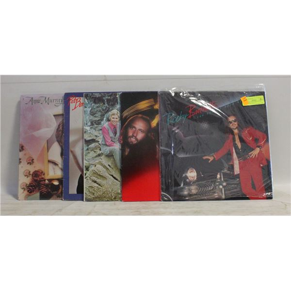 PACKAGE OF RECORDS INC BEC GEES/ANNE MURRAY/