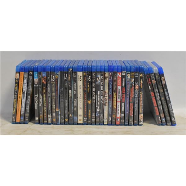 33 BLUE RAY MOVIES