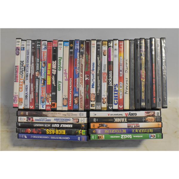 38 COMEDY DVDS