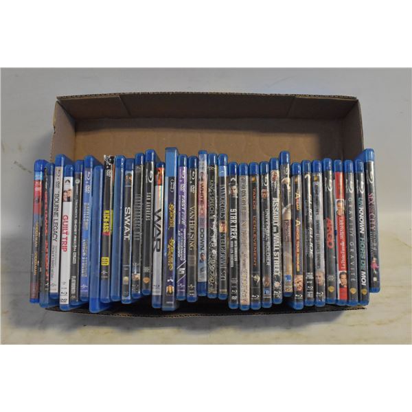 33 BLUE RAY MOVIES