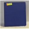 Image 1 : 24)  BINDER OF 28 PAGES OF CLEAR POCKETS