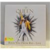 Image 1 : QUEEN ROCK YOU FROM RIO LIVE VINYL