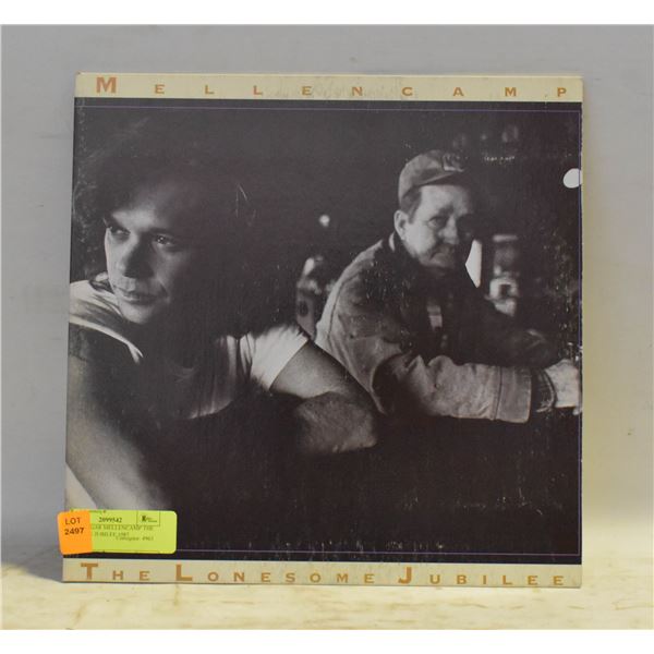 JOHN COUGAR MELLENCAMP THE LONESOME JUBILEE 1987