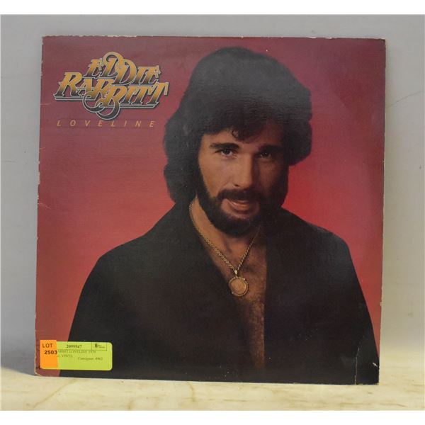 EDDIE RABBIT LOVELINE 1979 ORIGINAL VINYL