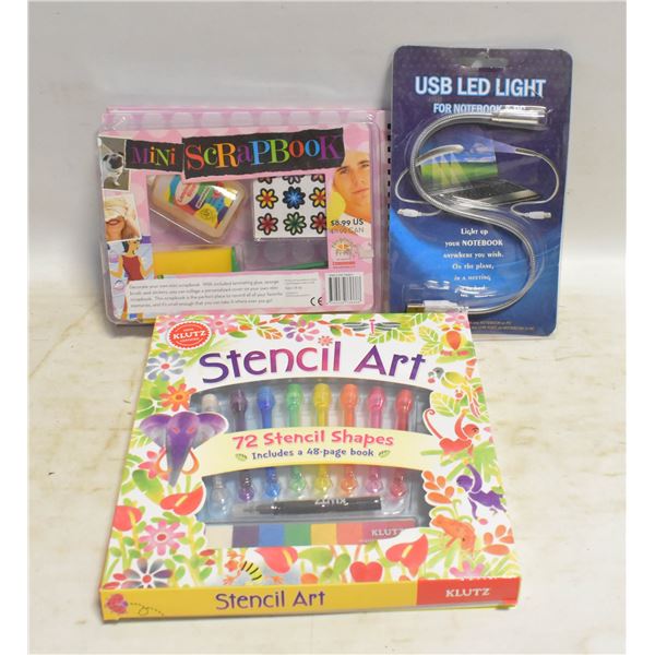 BOX OF KIDS CRAFTS AND MORE