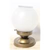 Image 1 : METAL/GLASS HARDWIRED 8" LIGHT FIXTURE