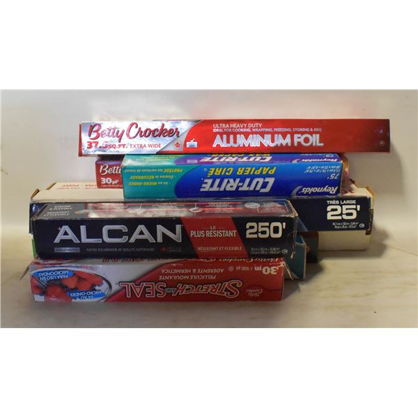FOIL/WAX PAPER/GRILLING MAT/PARCHMENT PAPER