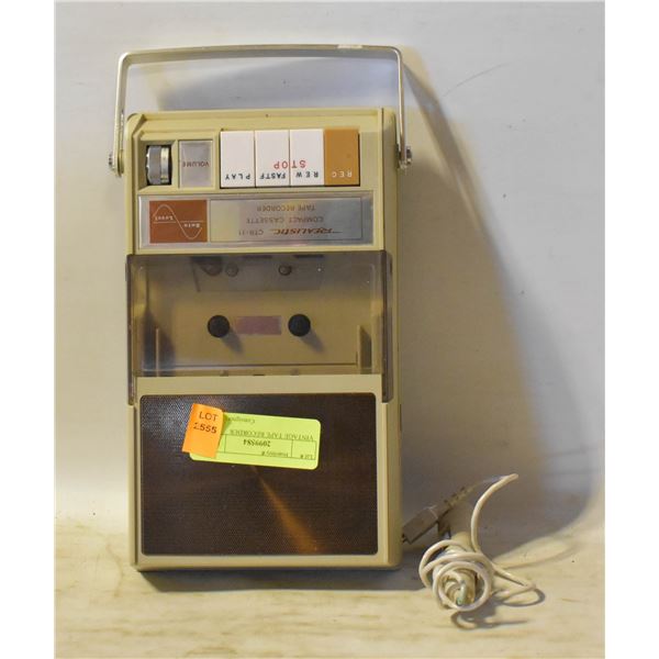 VINTAGE TAPE RECORDER