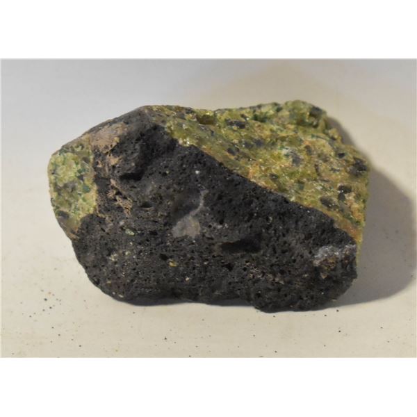 13)  NATURAL 60.7 GRAMS PERIDOT CRYSTAL
