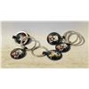 Image 1 : SET OF 6 NEW DOG KEY RINGS