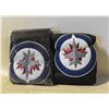 Image 1 : PAIR OF NEW WINNEPEG JETS SEAT COVERS