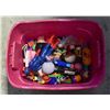 Image 1 : TUB FULL OF TOYS AND ACTION FIGURES