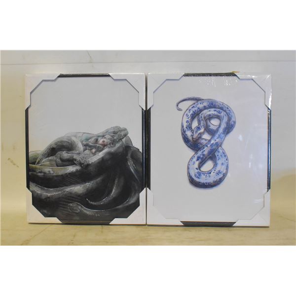 TWO NEW BOARD PRINTS BY AGNES CECILE "MEDUSA"