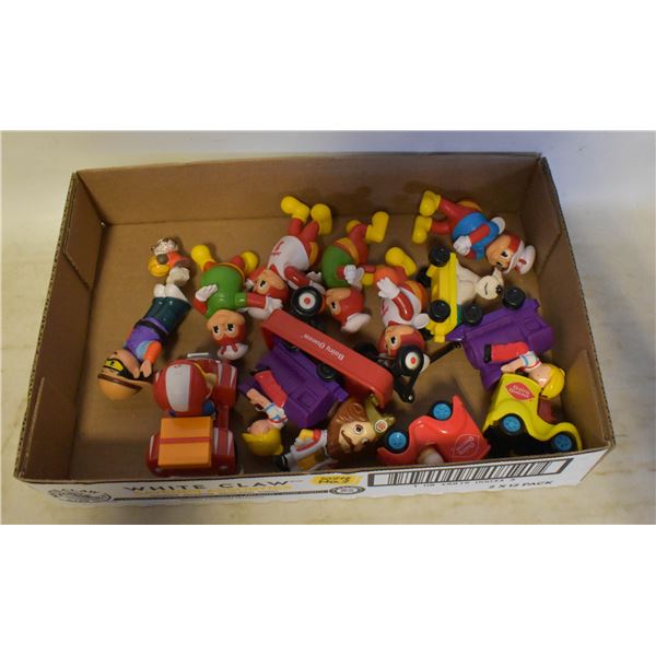 RESTAURANT TOYS - 15 A&W, DAIRY QUEEN, BURGER