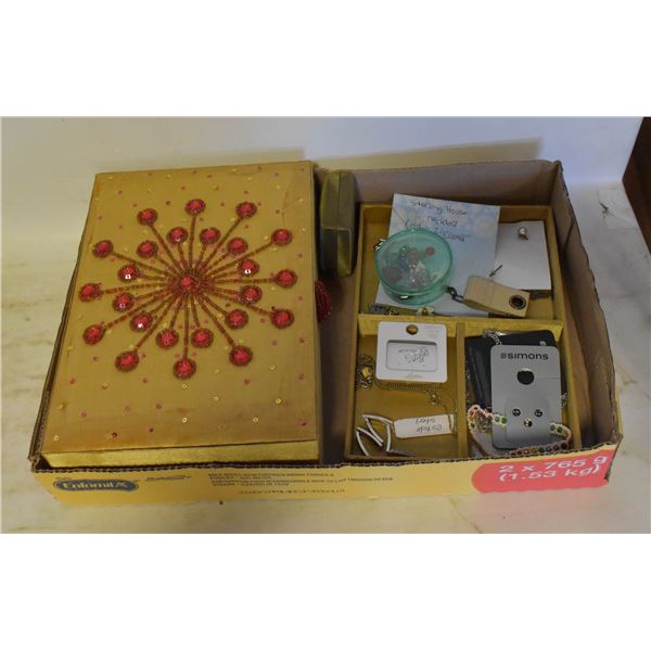 STERLING SILVER 925 LOT & COSTUME JEWELRY
