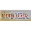 Image 1 : VEHICLE LICENSE PLATES