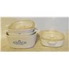 Image 1 : CORNINGWARE COOKWARE, OVEN & MICROWAVE SAFE,