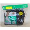 Image 1 : BLACK ANKLE SOCKS 6-12 SIZE 6-PACK FRUIT OF THE