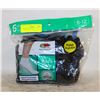 Image 1 : BLACK ANKLE SOCKS 6-12 SIZE 6-PACK FRUIT OF THE