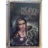 Image 1 : 36)  TIN HEAVY METAL IMAGE, 18" X 12".